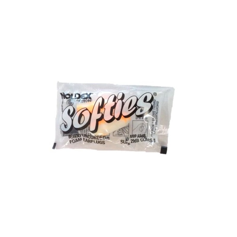 SOFTY 50 Pairs MOLDEX Earplugs, 50 Pairs Pack, Softies [MOLDEX