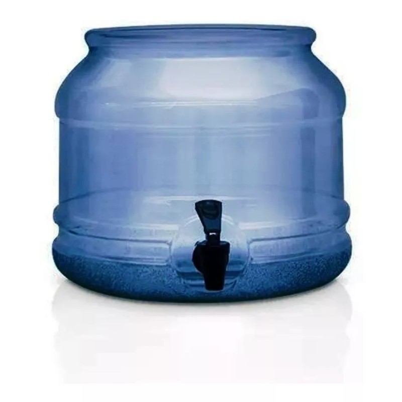 ARCO Vitrolero Dispensador De Bebidas Porta Garrafon Azul !