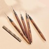 Pingsho52 Deluxe Nail Art Detail Brush Set - 5 Wooden