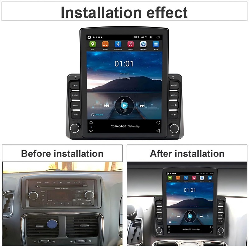 Android 13 Car Stereo for Dodge Grand Caravan 2011-2020 /Chrysler