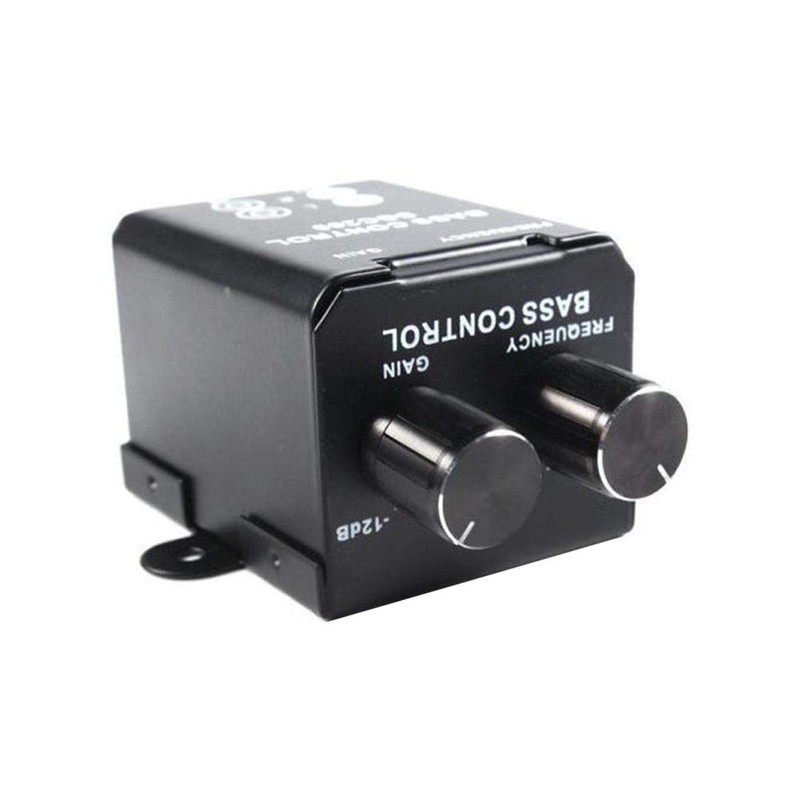 Denpetec Car Bass Controller, Car Audio Amplifier Subwoofer Equalizer Crossover