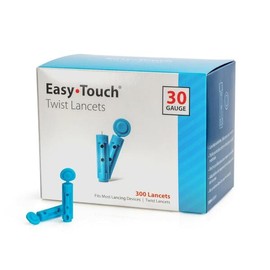 Easy Touch 이지터치 트위스트 랜싯 30G 300ct [32G (100 ct)] Easy Touch Twist Lancet 30G 300ct [32G (100 ct)]