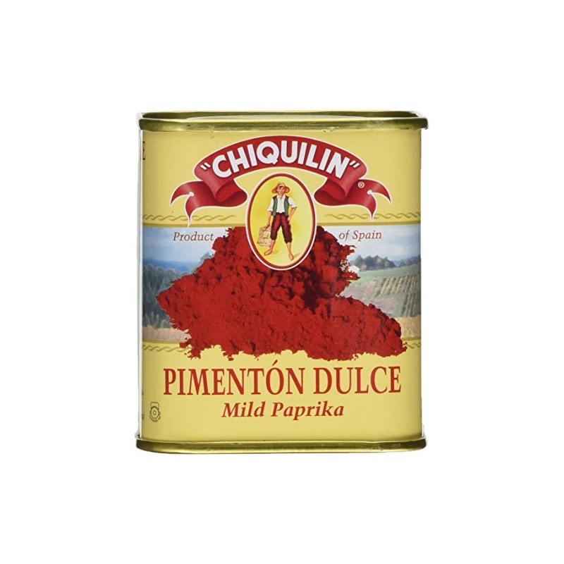 Chiquilin Mild Paprika Tin - Tin Can 75 grams (6
