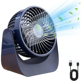 Ventilador de Escritorio, Ventilador usb, Ventilador USB,Ventilador de Piso de Ajuste de 270°,Ventilador de Escritorio Silencioso, Ventilador Personal Portátil, Fan para El Hogar y Oficina,admirador