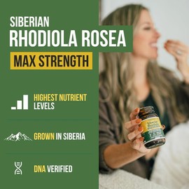 Siberian Rhodiola (Rhodiola Rosea Extract) Healthcare Fitness