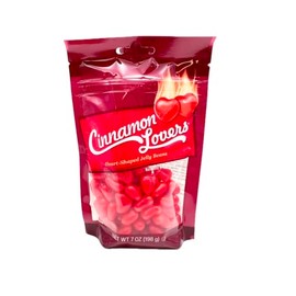 Jelly Belly Cinnamon Lovers Heart-Shaped Jelly Beans, 7 oz