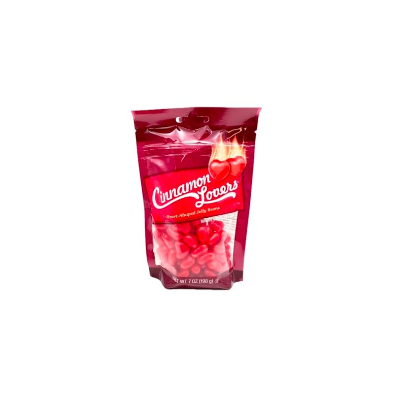 Jelly Belly Cinnamon Lovers Heart-Shaped Jelly Beans, 7 oz