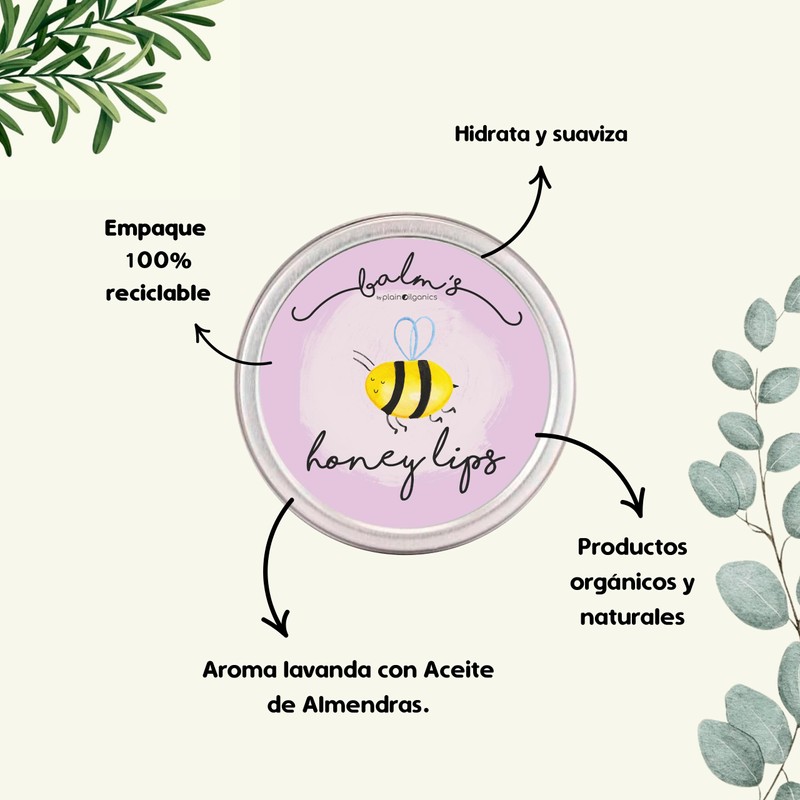 Balm's Honey Lips Kit 4 10g - Balsamo Labios Hidratante