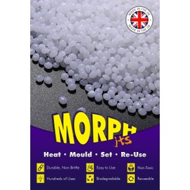 Morphits Reusable Hand Mouldable ThermoPlastic BioPlastic Polymorph 500g