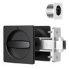 AST Square Pocket Door Lock with Edge Pull, Sturdy Privacy