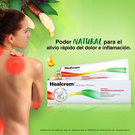 Healcrem Pack 2 Cremas Naturales para Músculos y Articulaciones | Alivio del Dolor | 100g Total