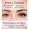 Pestañas Postizas ZYNLora Naturales, Autoadhesivas y Reutilizables de Fibras Sintéticas
