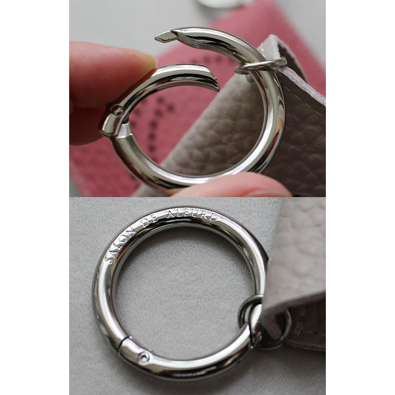 [サロンドアルファード] マルチケース カードケース ミニケース パスケース キーケース バッグチャーム 小銭入れ 本革 レザー