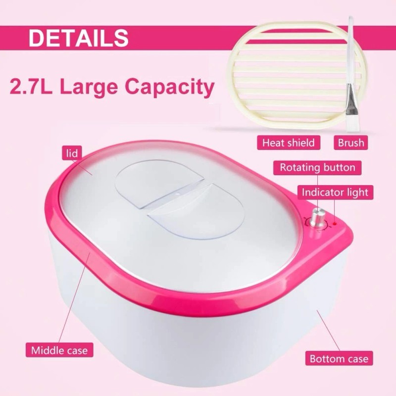 Kit de calentador de terapia de manos de parafina máquina
