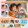 CalineGam Children's Camera Instant Camera 1080P HD Instant Camera Children