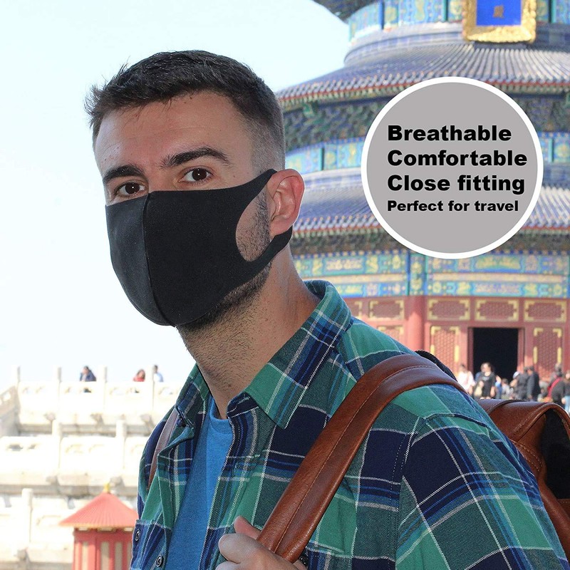 Accessotech Face Mask Washable Reusable Breathable Nose Shield Protection Face