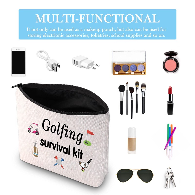 Golfing Survival Kit Makeup Bag Golfing Gift Golf Accessories Gift