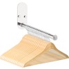 XINYUWIN Stainless Steel Clothes Hanger Storage Rack,Wall Mounted Clothes Hanger
