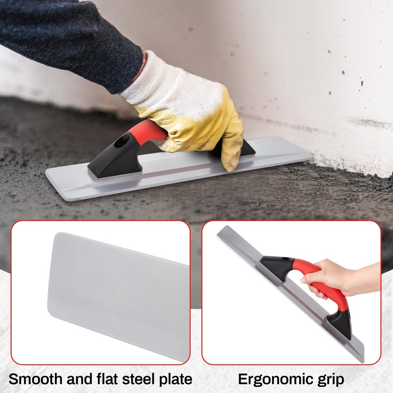 4 Pcs Concrete Hand Tools Set Includes Cement Magnesium Hand