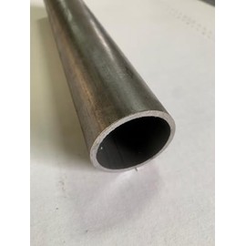 Generic 3"" OD x 3/16"" Wall (0.188"") DOM Steel Tube x 9"" Length, Seamless Tube, Mild Steel Tubing, Gray, 3DOMX0.19WX9