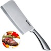 Deuba Alpina Hackbeil Küchenbeil I Edelstahl 18cm Für Knochen Fleisch