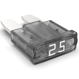 AUPROTEC Micro 2 Car Fuses Blade Fuses MikrOTO II 5A - 30A Selection: 25A Amp White Pack of 5
