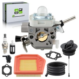 partszen 4147-120-0625 Carburetor Kit Fit for Stihl FS260 FS260C FS260R FS260RC FS360C FS240 FS240C FS240R FS240RC FS410C Brush Cutter 41471200625 Carb with 4147 141 0300 Air Filter Parts
