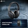 Picun NC60 Wireless Headphones, -48dB Active Noise Cancellation, 130H Playtime,