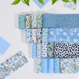 Sew Patchwork Fabric, 40Pcs Colorful Cotton Fabric Set | 6.5 * 50cm Floral Patchwork Roll for Quilting, Sewing Project, DIY Crafts