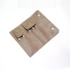 1 Piece PU Leather Empty Folding Tweezers Storage Bag Eyelash
