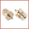 ACROPIX 1 Pair M5 to M6 Battery Terminal Connector Brass