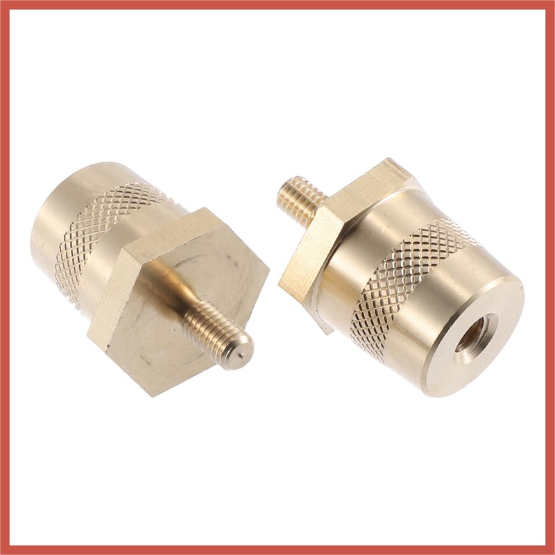 ACROPIX 1 Pair M5 to M6 Battery Terminal Connector Brass