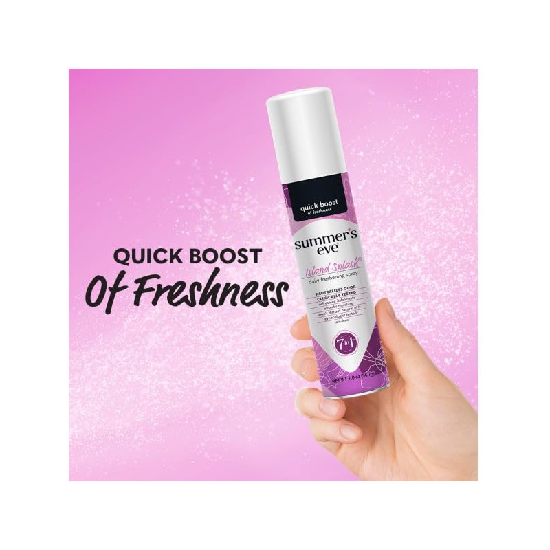 Summer's Eve Island Splash Daily Refreshing Feminine Spray, 2 oz
