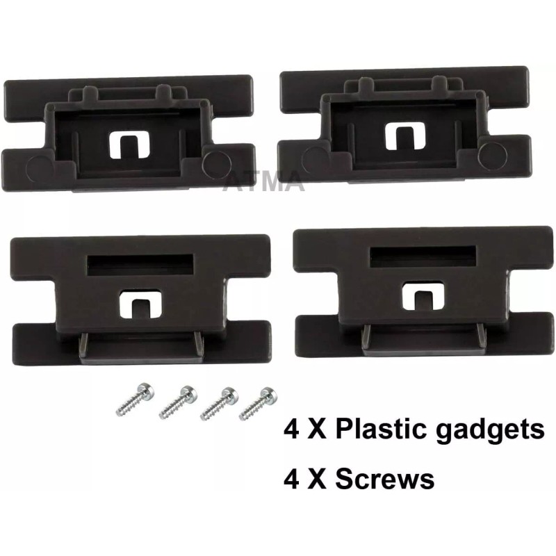 Whirlpool WDT970SAHZ0 Dishwasher Upper Top Dishrack Adjuster Kit