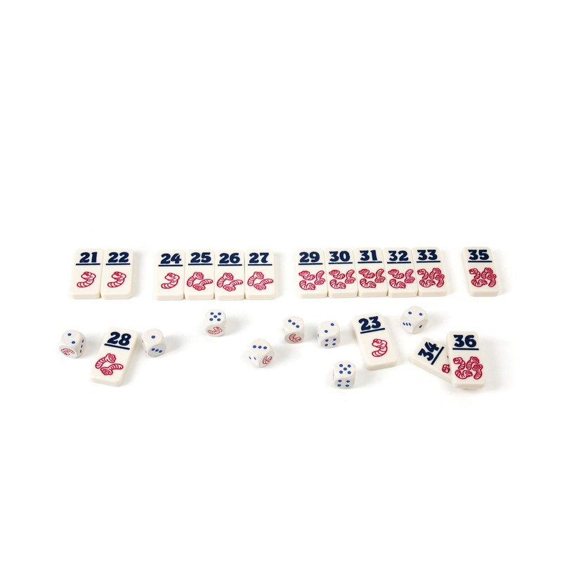 Zoch - Heckmeck am Bratwurmeck Cards and Dice Game, Colourful