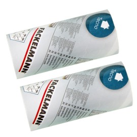 Fackelmann Lint Roller Refill, Set of 2, Pet Hair Removal, 10.5x8.5x4cm, White