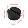 YIXISI Universal Rubber Car Jack Pad, Universal Jack Pad, Rubber