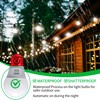 Qualilux A15 Small Dusk to Dawn Light Bulbs Outdoor 450LM,