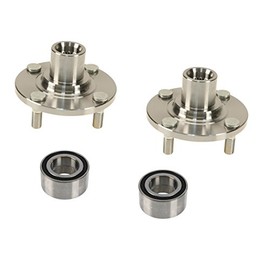 Echo 00-05 XA XB Front Wheel Hub & Bearing Pair 4PCS