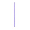 Lilac Paper Straw - Biodegradable, 6mm - 7 3/4" -