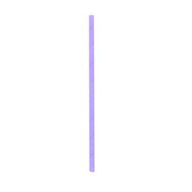 Lilac Paper Straw - Biodegradable, 6mm - 7 3/4" - 25 count box - Restaurantware