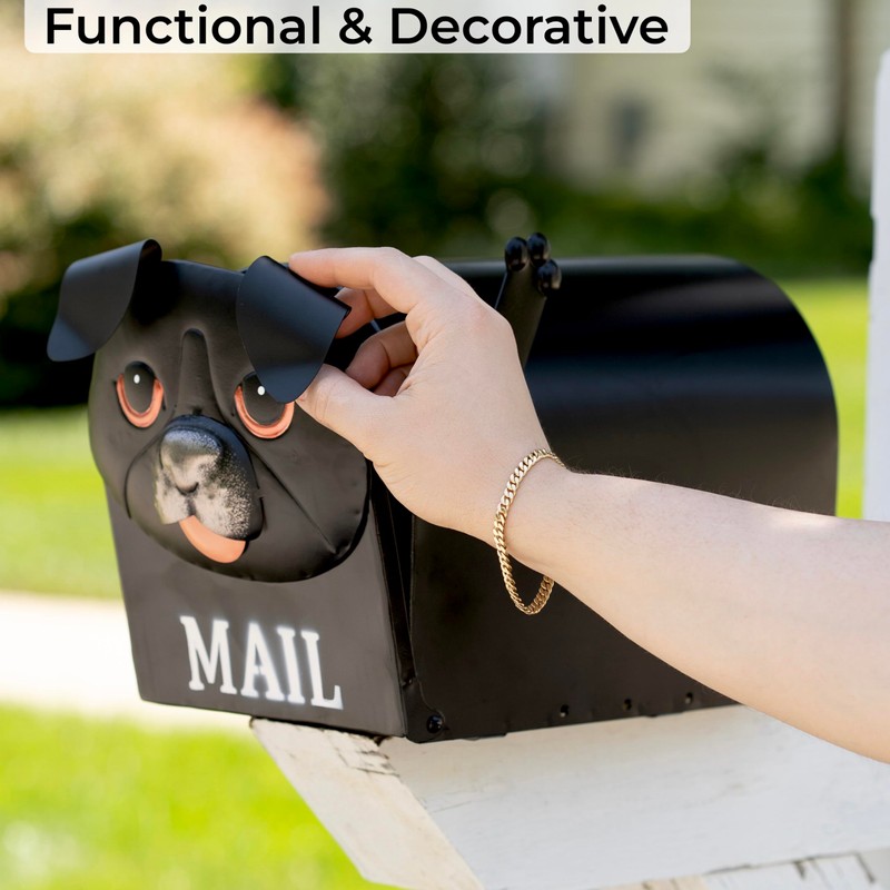 Made Easy Kit Metal Mailbox Animal Design - Fast Straight