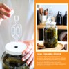 FastRack - One Gallon Wide Mouth Jar with White Airtight