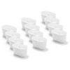 12 Nispira Replacement Activated Charcoal Water Filters for Beautiful 14-Cup