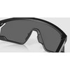 Oakley BXTR Sunglasses Matte Black/Clear with Prizm Black Lens