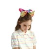 AMYDECOR 8 Inch Rainbow Sparkly Glitter Sequin Hair Bows for
