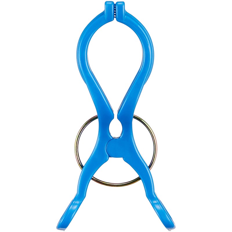 Nishida Laundry Pinch, Rod Pinch Z, Pack of 10, Blue
