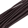 MECCANIXITY Elastic Cord Stretchy String 2mm 49 Yards Dark Brown