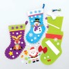 Baker Ross FC147 Christmas Stocking Kits - Pack of 3,