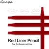 2pcs Permanent Makeup Red Pencil Eyebrow and Lip Mapping Pencil